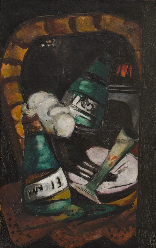 Natura morta con champagne, 1929 - Pinakothek der Moderne, München